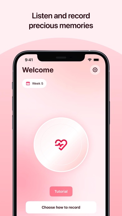 My Baby Heart Sounds App App Store screenshot 2