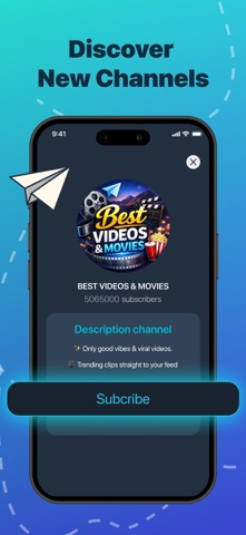 Telegram Channel Hub Group App App Store screenshot 2