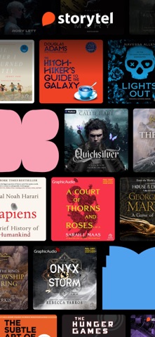 Storytel - Audiobooks Library App Store screenshot 1