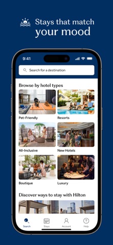 Hilton Honors: Book Hotels App Store screenshot 2