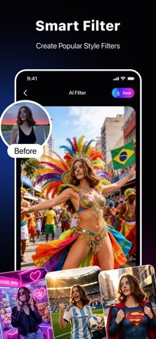 PhotoArt: AI Photo Generator App Store screenshot 2