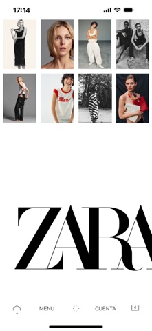 ZARA App Store screenshot 1