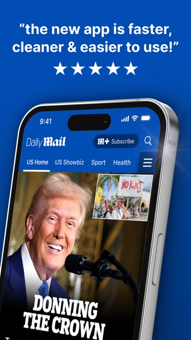 Daily Mail: Breaking News Live App Store screenshot 1