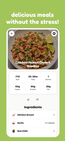 mise - meal planner App Store screenshot 2