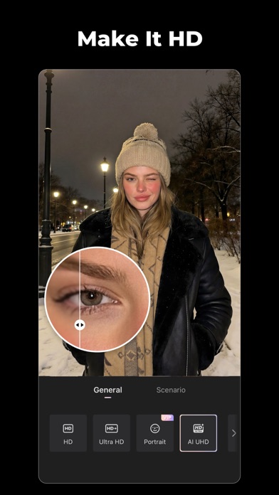 Wink: Video Enhancer & Editor App Store screenshot 1