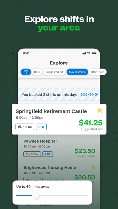 ShiftKey - PRN Healthcare Jobs App Store screenshot 1