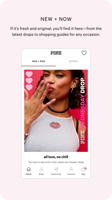 PINK—Clothing, Beauty & More App Store screenshot 1