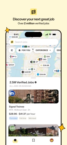 Bandana Job Search App Store screenshot 1