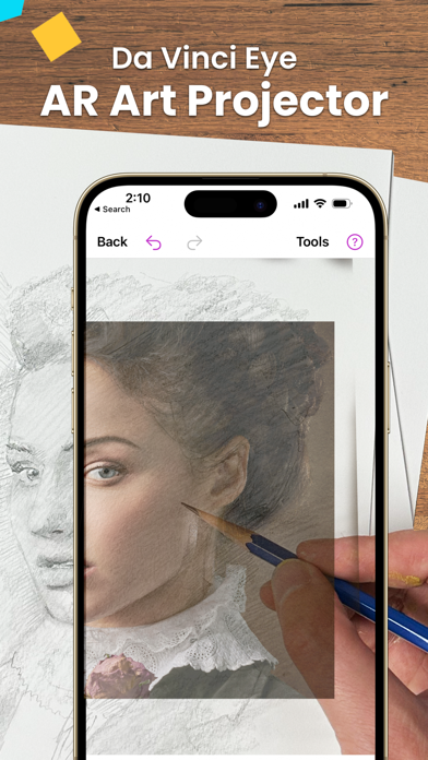 Da Vinci Eye: AR Trace & Draw App Store screenshot 1