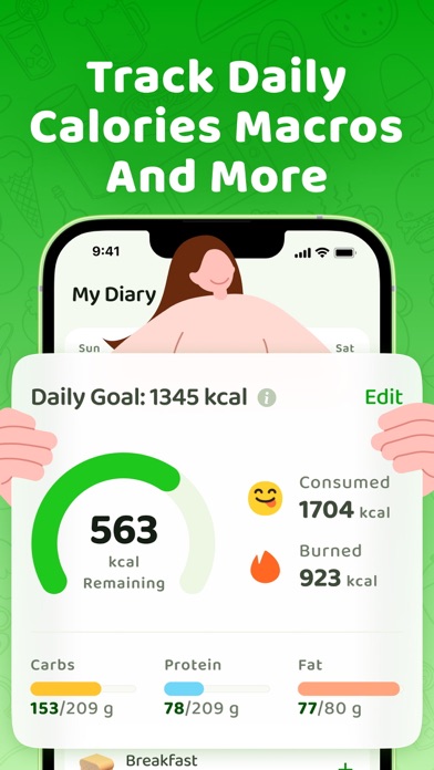 Calo: AI Food Calorie Counter App Store screenshot 2