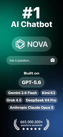 AI Chatbot - Nova App Store screenshot 1