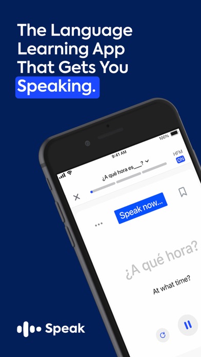 Speak: Language Learning App Store screenshot 1