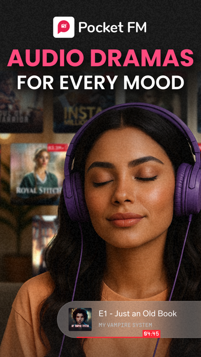 Pocket FM: Audio Dramas App Store screenshot 1
