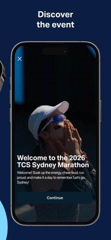 TCS Sydney Marathon App Store screenshot 2