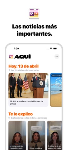 Aquí.PR: Noticias Puerto Rico App Store screenshot 1