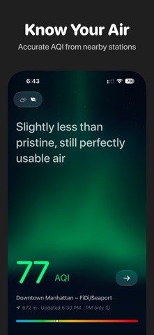 Good Air: Weather & AQI Widget App Store screenshot 1
