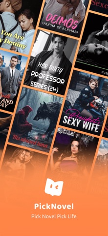 PickNovel - Novels & Stories App Store screenshot 1