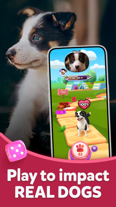 TREAT: Play & impact REAL dogs App Store screenshot 1