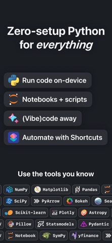 Juno – Python and Jupyter App Store screenshot 1