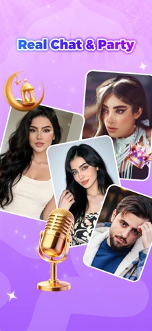 Yoki-Voice Chat&Games App Store screenshot 1