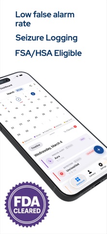 EpiWatch - Seizure Monitor App Store screenshot 2