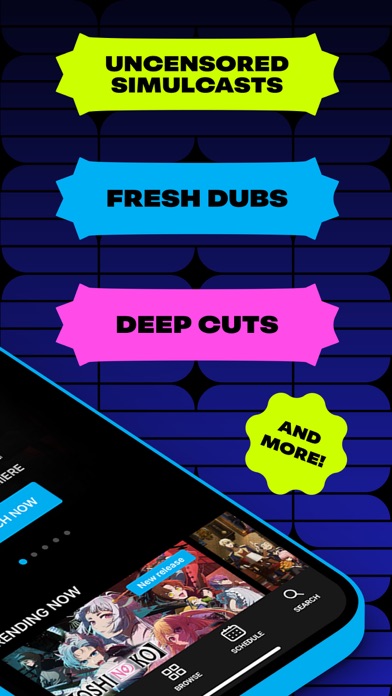 HIDIVE App Store screenshot 2