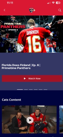 Panthers Plus App Store screenshot 2