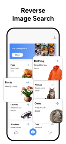 Lens AI & Reverse Image Search App Store screenshot 1