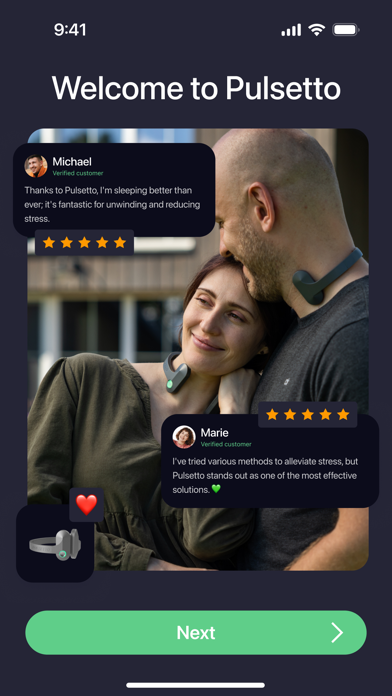 Pulsetto Wellness App Store screenshot 2