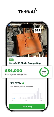 ThriftAI: Profit Identifier App Store screenshot 1
