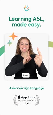 ASL Bloom - Sign Language App Store screenshot 1