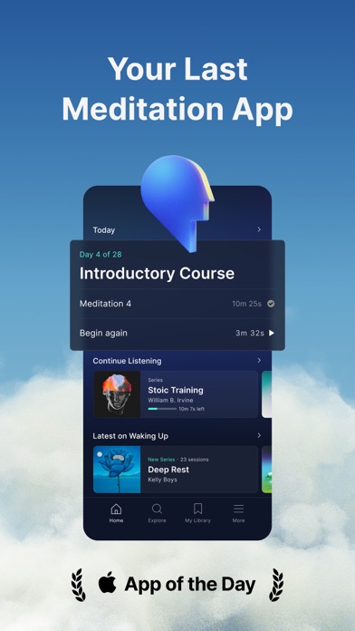 Waking Up: Meditation & Wisdom App Store screenshot 1