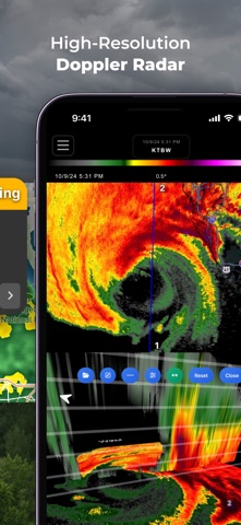 RadarOmega: Doppler Radar App App Store screenshot 2