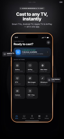 Screen Mirroring & CastConnect App Store screenshot 2
