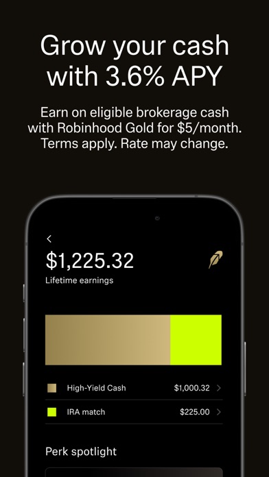 Robinhood: Trading & Investing App Store screenshot 2