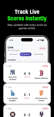 Darato Sports - Live Scores App Store screenshot 2