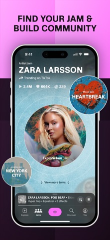 Hook - The Social Music App App Store screenshot 2