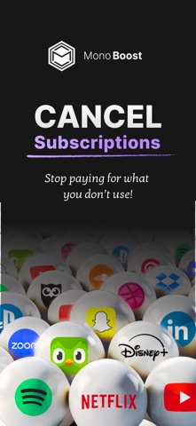 MonoBoost Cancel Subscriptions App Store screenshot 1