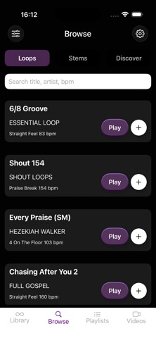 Loops By CDub App Store screenshot 2