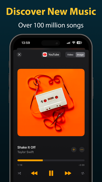 Demus: Easy Music Streaming App Store screenshot 1