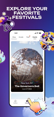 Festiverse App Store screenshot 2