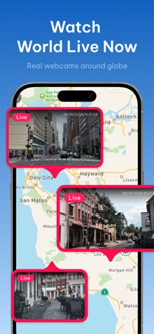 LiveScope: GPS Map Camera App Store screenshot 1