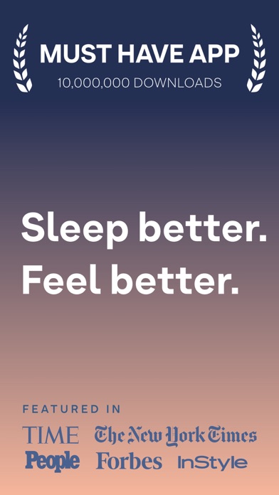 Breethe: Sleep & Meditation App Store screenshot 1