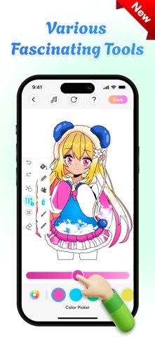 Corly: Color Picker Relax App Store screenshot 2