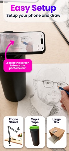 Da Vinci Eye: AR Trace & Draw App Store screenshot 2