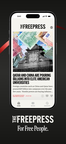 The Free Press App Store screenshot 1