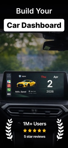 myCar: Car Widgets & Dashboard App Store screenshot 1