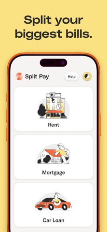 Split Pay: Rent, Mortgage, Car App Store screenshot 1