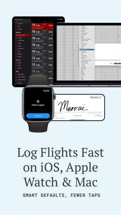 LogTen Pilot Logbook App Store screenshot 2