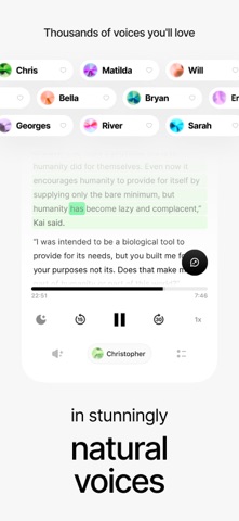ElevenReader: Read Books Aloud App Store screenshot 2